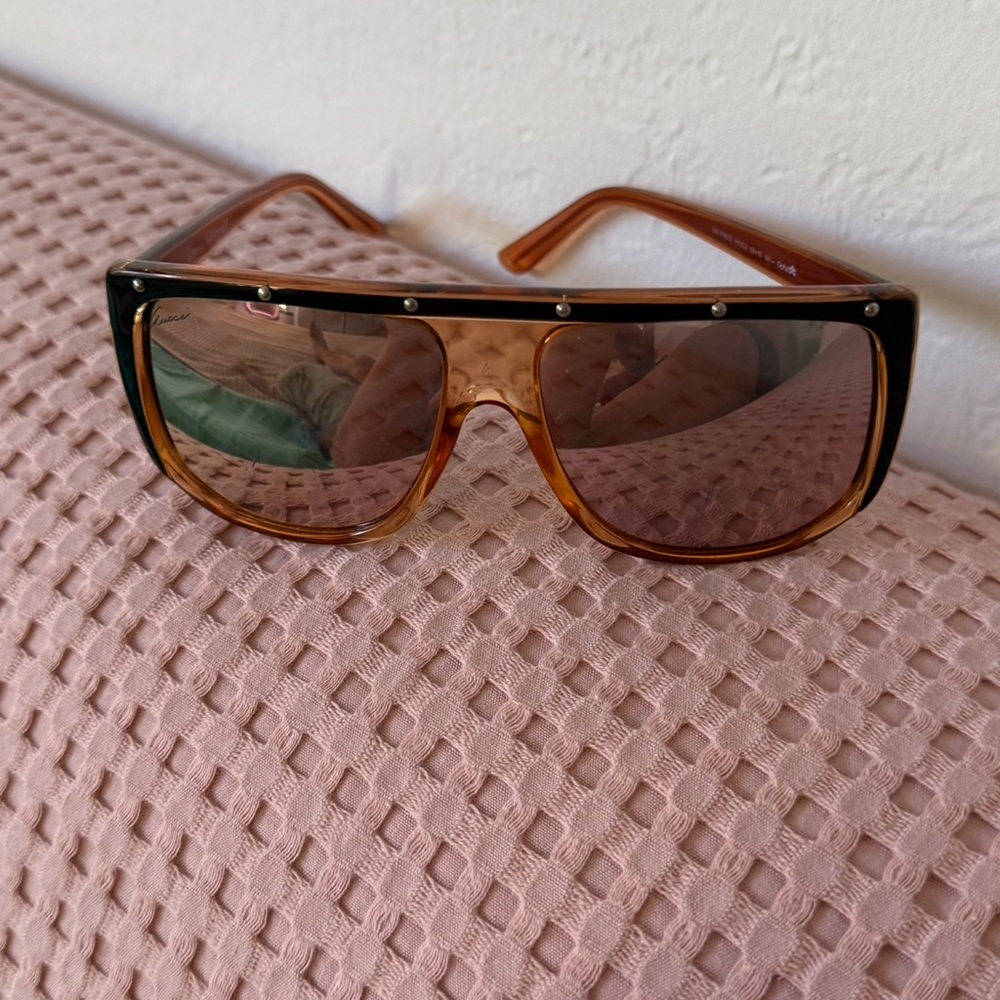 Gucci Brown Sunglasses Frame